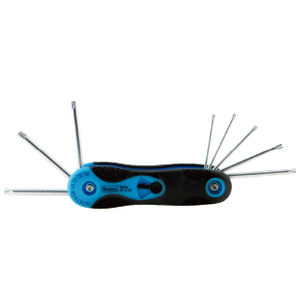 High-grade 8pcs folding Torx-shaped Hex keys set