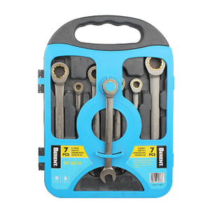 Premium ratchet dual-purpose wrench set