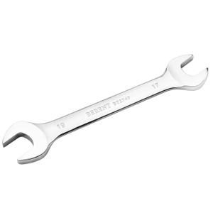 Mirror finish double open end wrench