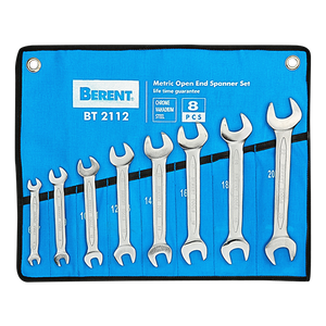 8-Piece Double Open End Wrench Set (BT2112)